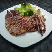 Grilled Whole Squid
